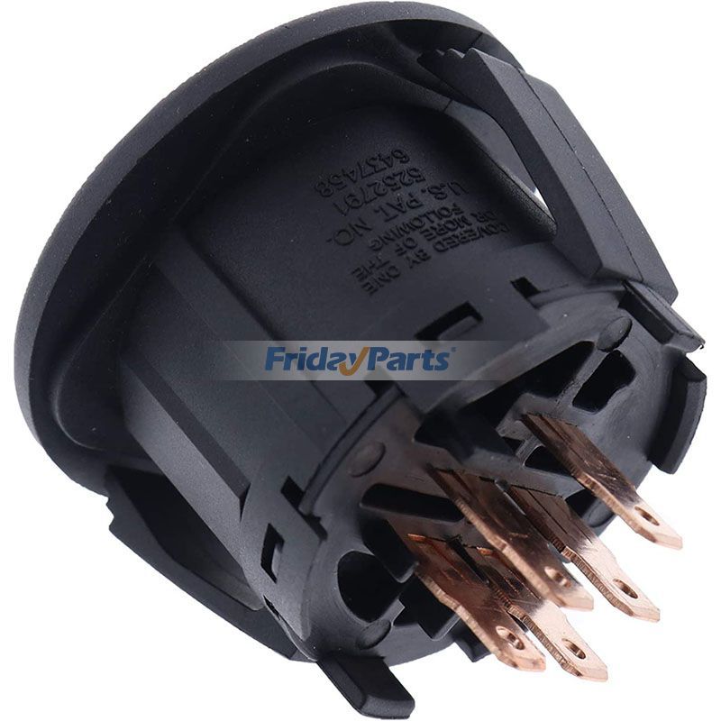 Interruptor giratorio AM133596 para tractores John Deere 1023E 1026R 3032E 3036E 3038E de FridayParts