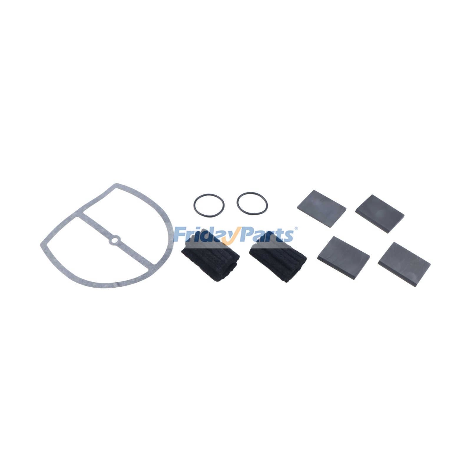 Kit de Reparo de Palhetas Rotativas para Bomba de Vácuo Gast 0323 0523 FridayParts