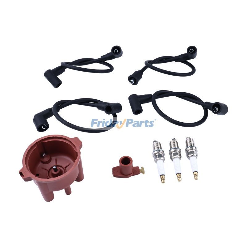 Kit de cables de tapa de distribuidor de rotor 12581-68650 12691-67540 para motor Kubota WG750 WG600 de FridayParts