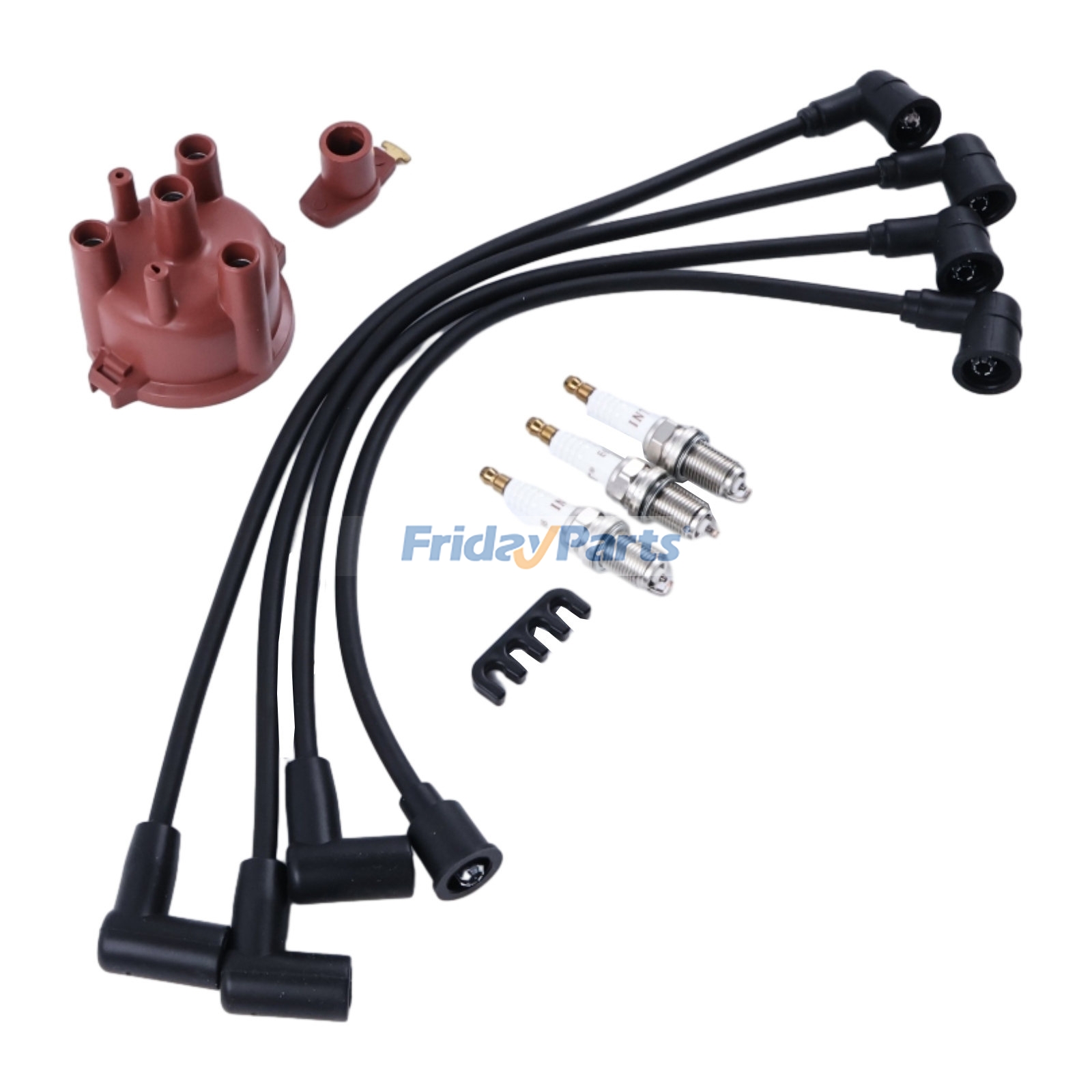 Kit de cables de tapa de distribuidor de rotor 12581-68650 12691-67540 para motor Kubota WG750 WG600