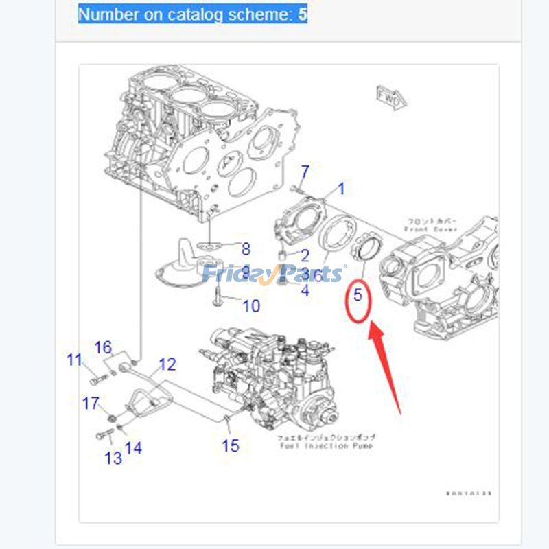 Rotor intérieur YM119802-32111 pour Komatsu SK818-5 SK815-5 SK714-5 PC45R-8 PC35R-8 PC35MR-2 PC30MR-2 PC27R-8 S3D84E-5P-BA