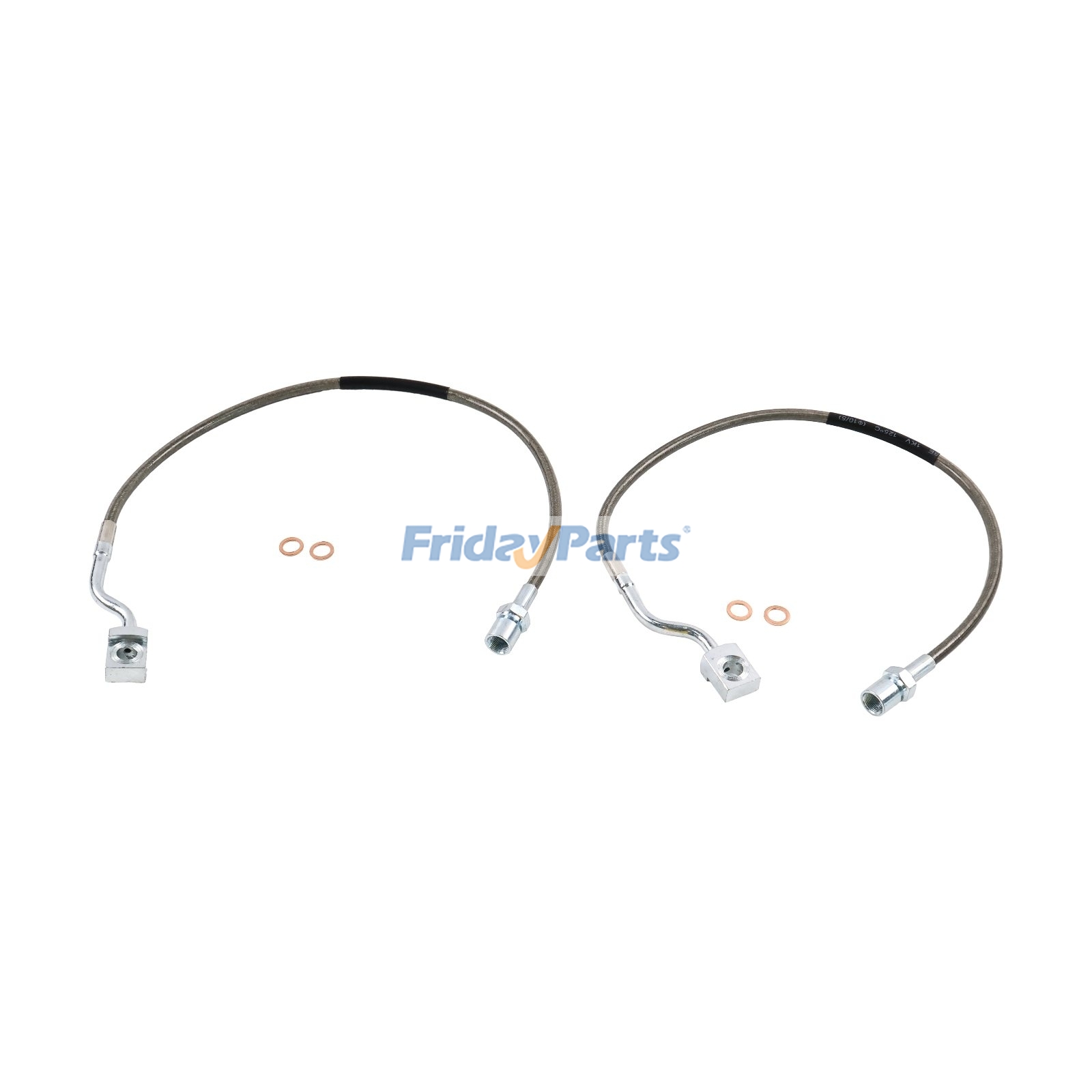 Línea de freno delantera extendida Rough Country GM 89370 para Chevy Silverado GMC Sierra 2007-2019 1500 2011-2019 2500 3500HD para Vehículo