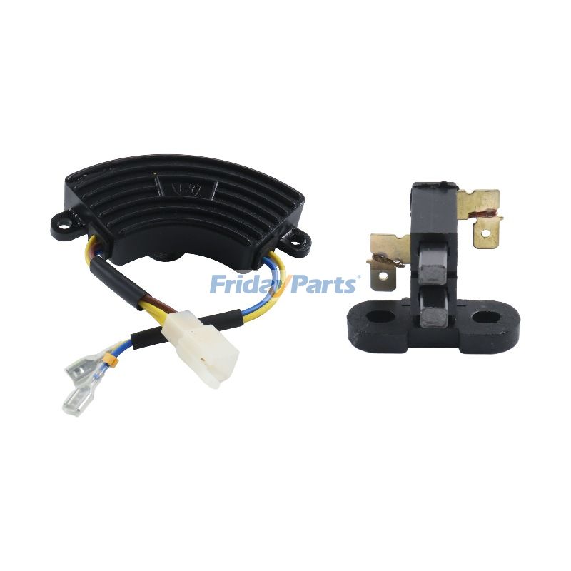 Balais de charbon ronds AVR et 2-3KW pour régulateur de tension Kipor Kama 168F Honda pour Générateur Pour Honda,Pour AUTRE MARQUE