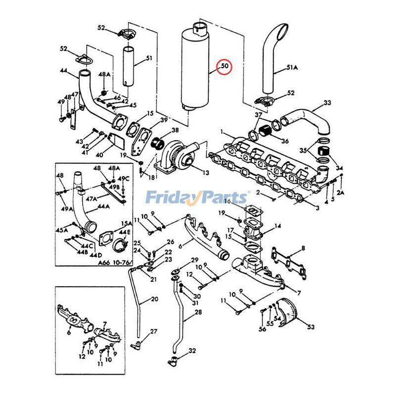 Round Muffler Wheel for Engine,Loader