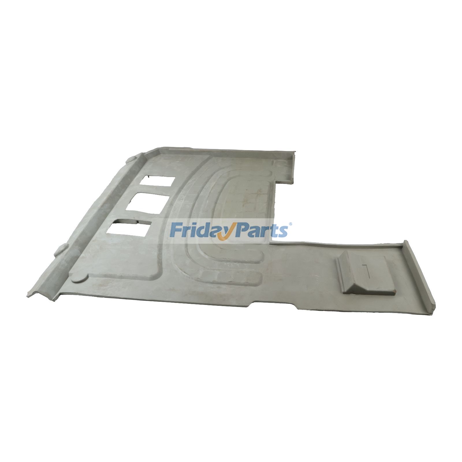FridayParts Rubber Cab Floor Mat Foot Gasket