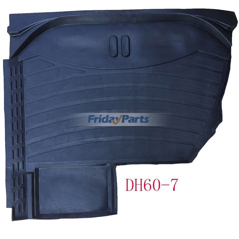 Rubber Cab Floor Mat Foot Gasket for Doosan Daewoo DH60-7 Excavator
