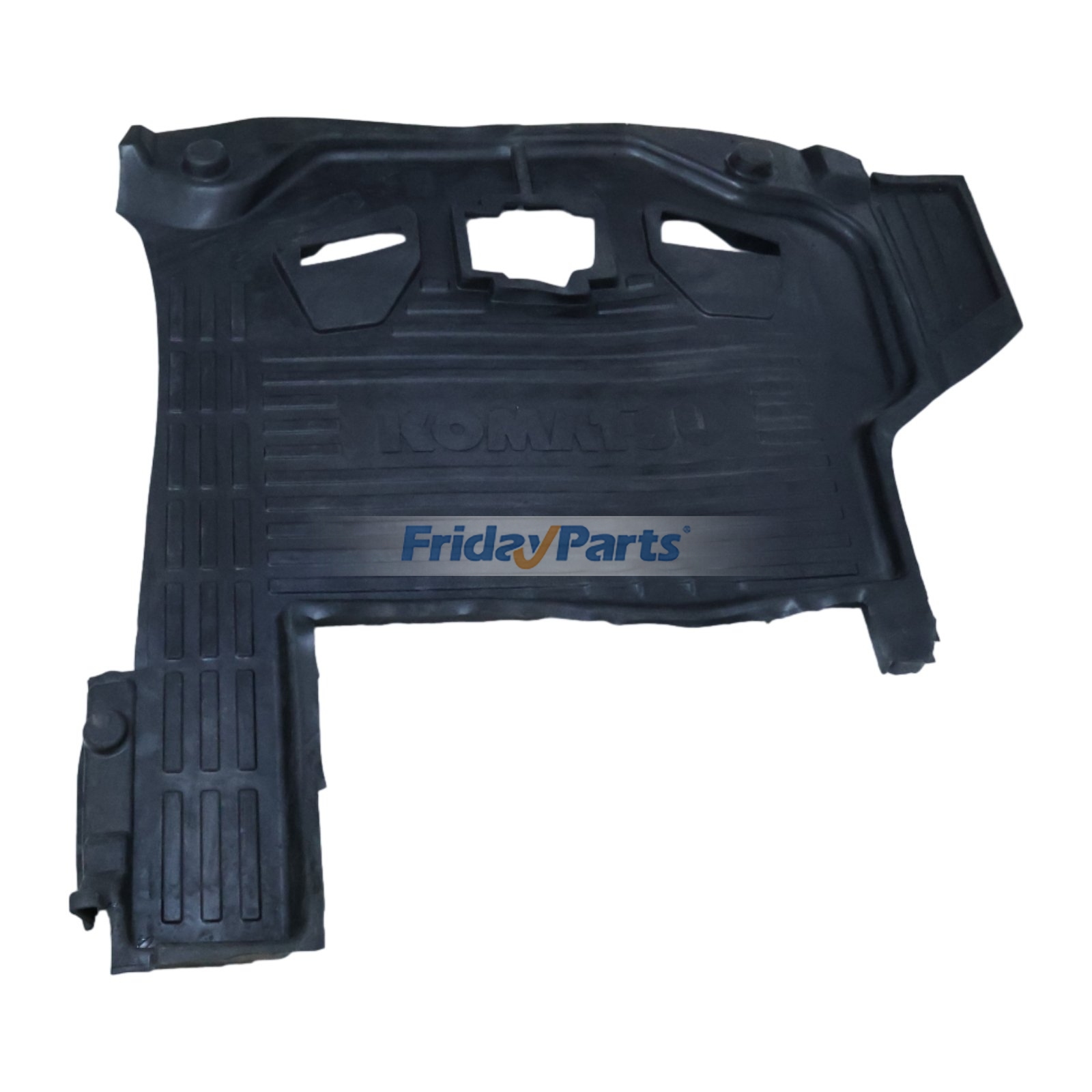 Rubber Cab Floor Mat Foot Gasket 20Y-53-14713 for Komatsu PC130-8 PC200-8 PC220-8 Excavator