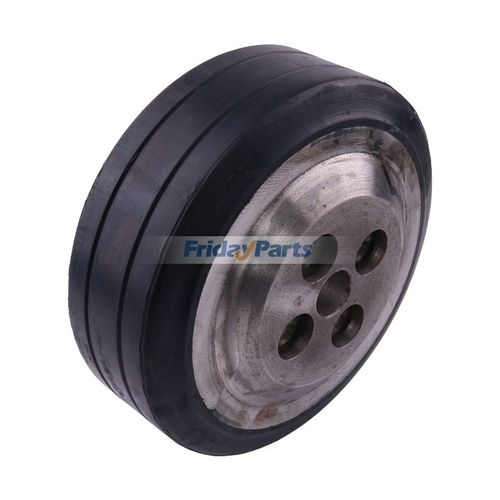 Ruota Trasmissione Per Cric Pallet Crown WP 2000 – Gomma Liscia, 127248-001 (Ricambio)