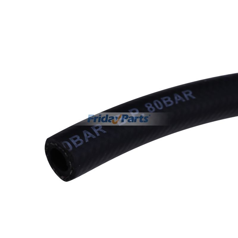 Engine 1M Rubber Fuel Hose Reinforced Unleaded Petrol Diesel Oil Line Pipe Blk E10