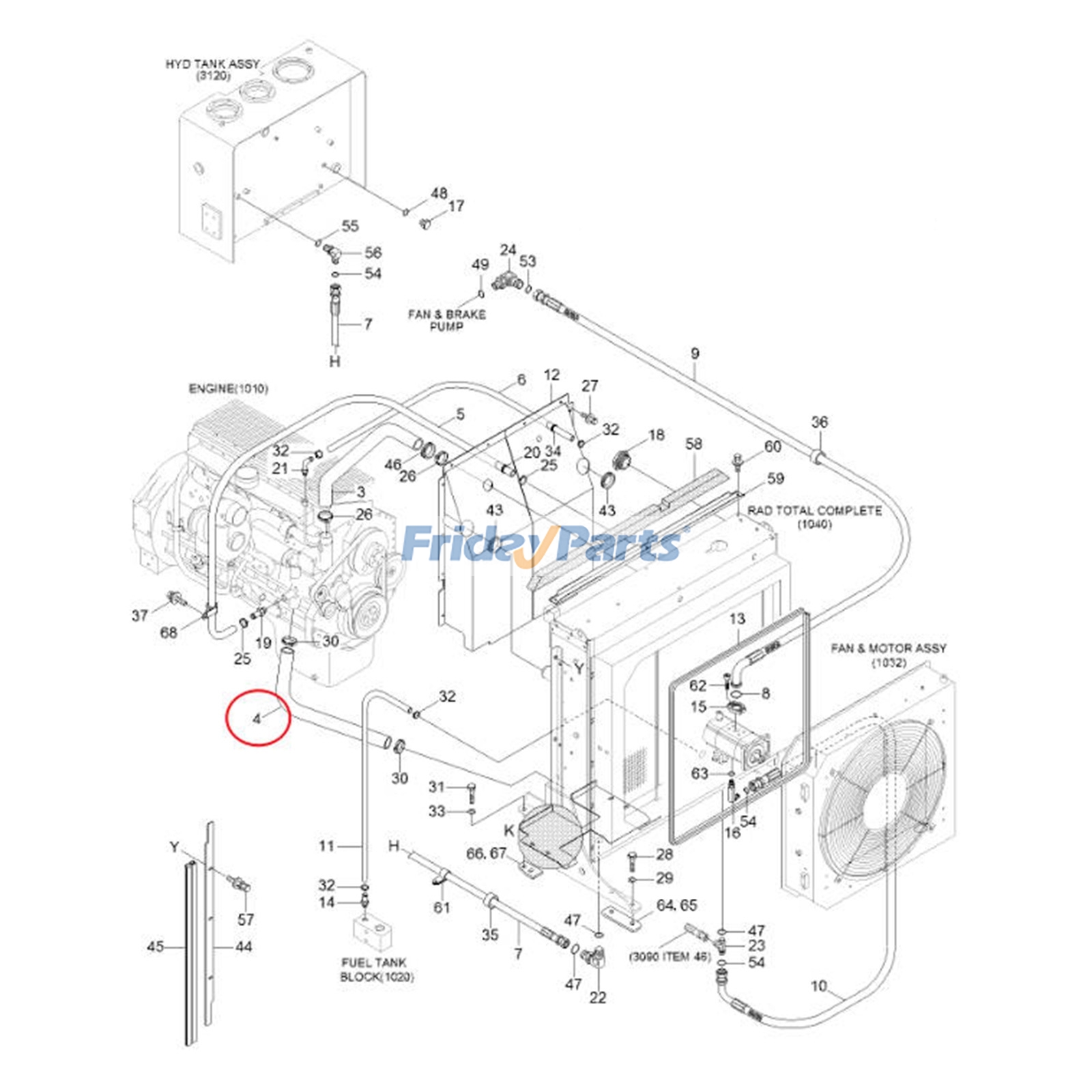 Rubber Hose for Loader