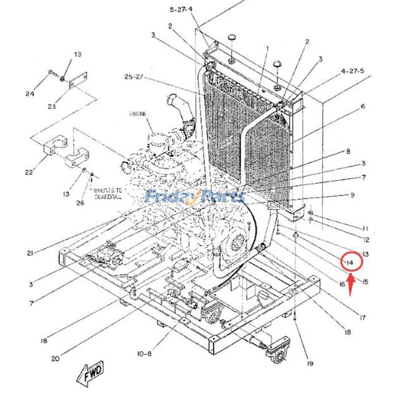 Rubber Mounterpillar CAT Cold Planer for Other Construction Equipment