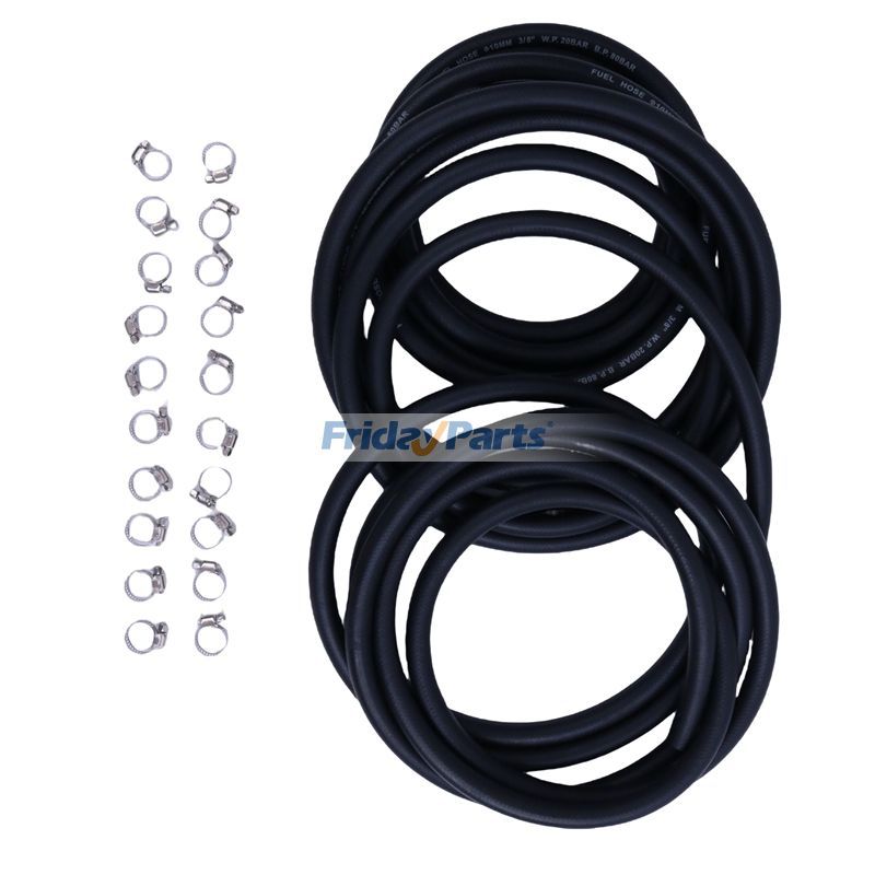 Engine Rubber Reinforced Fuel Hose / Pipe fors Oil Gas Unleaded Fuel Injection