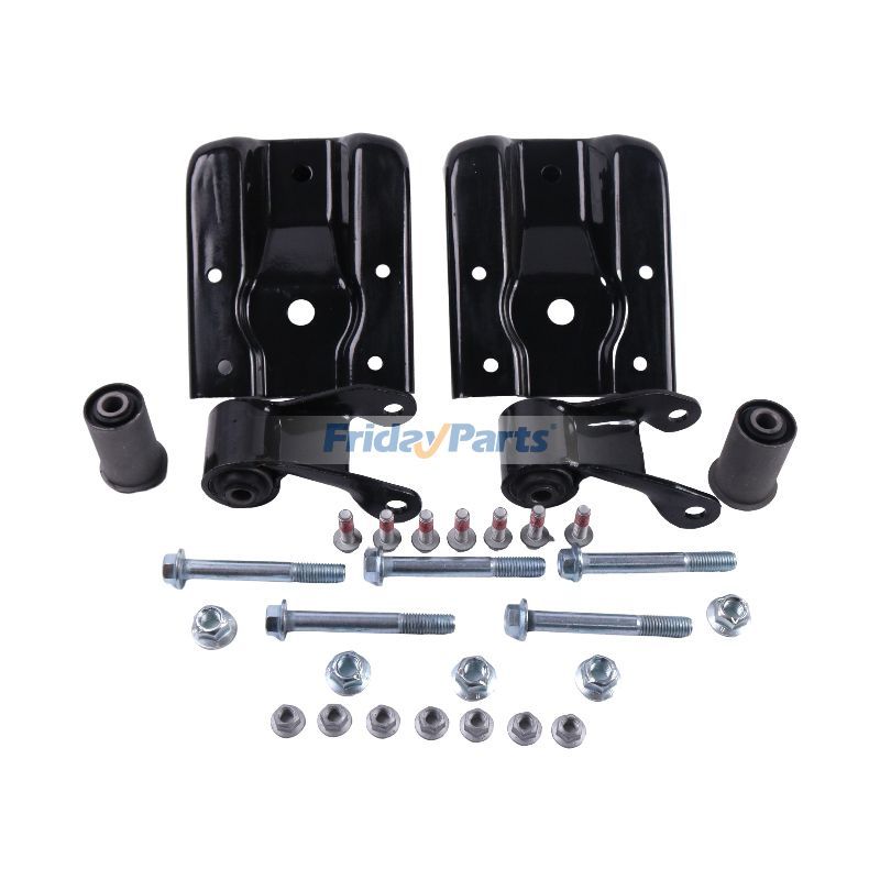 車両 リアリーフスプリングハンガーブラケットとシャックルキット