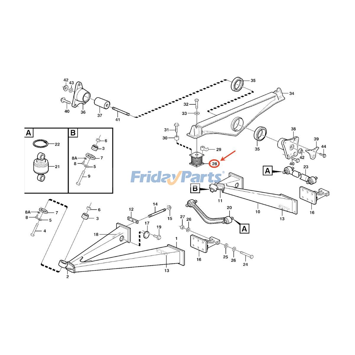 ressort en caoutchoucpour Camion Tout-Terrain