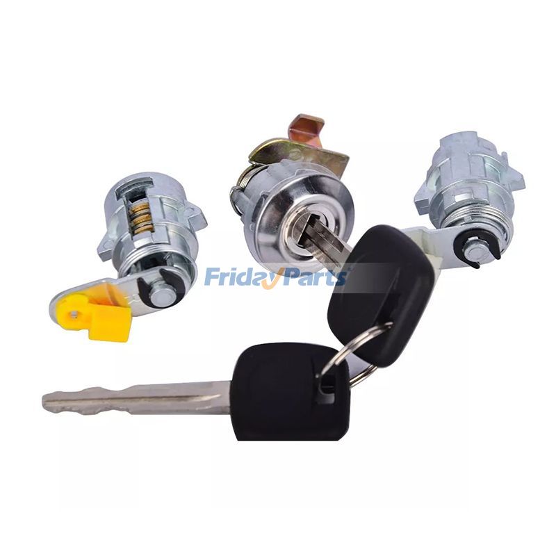 Serrure de porte et serrure à gaz avec 2 cléspour Véhicule