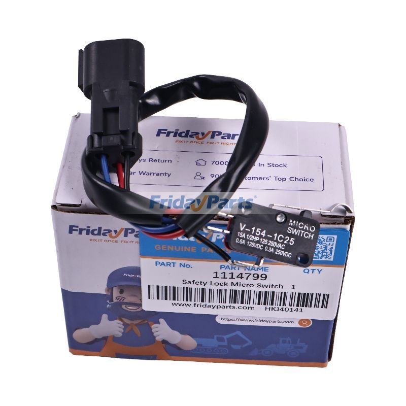 Safety Lock Micro Switch 1114799 111-4799 for Caterpillar