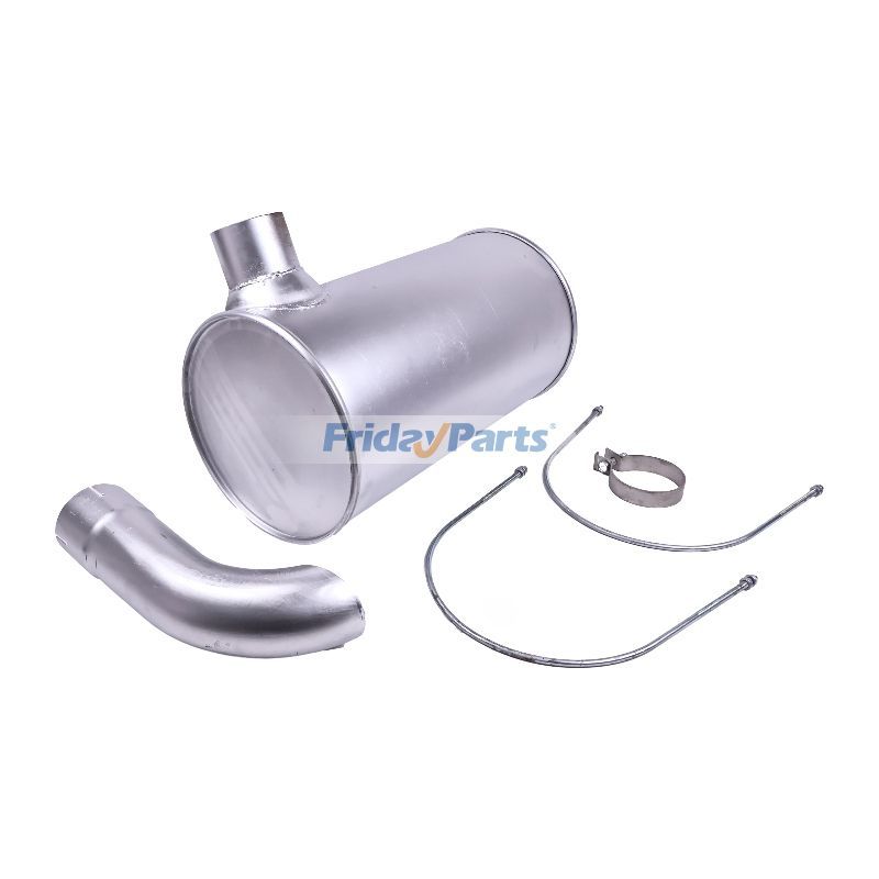 Muffler 6209-11-5231 6735-11-5541 for Komatsu Engine 6D95 6D102 Excavator PC200-6 PC210-6 PC220-6 PC220LC-6