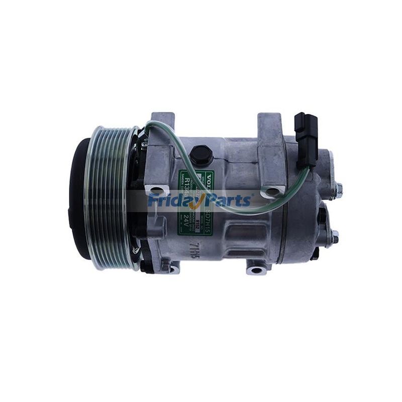 7H15 A/C Compressor 4493 with PV8 Clutch for Volvo Truck VHD VNL VNM VNX
