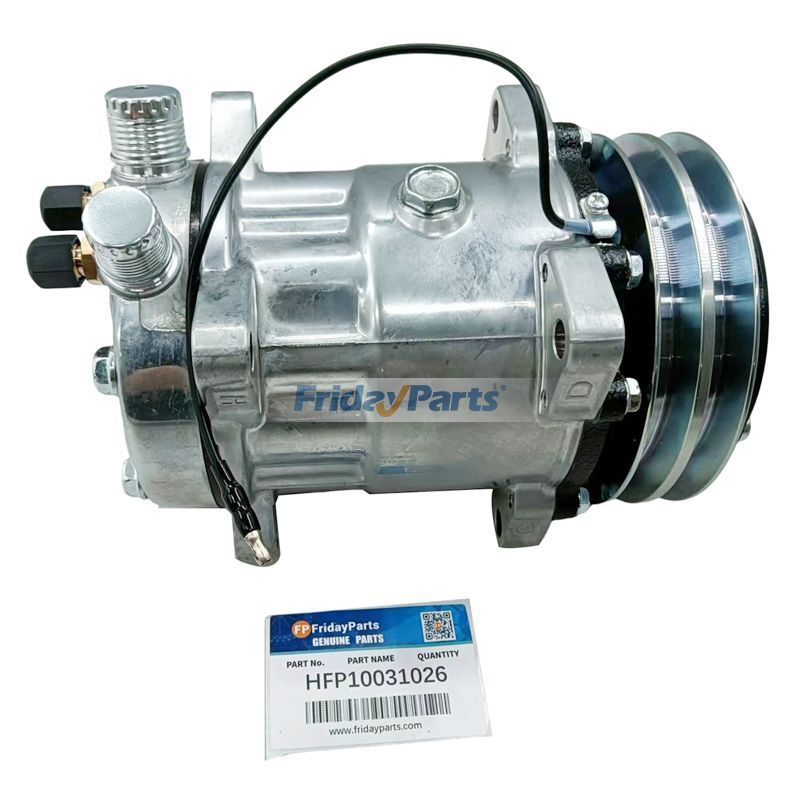 Sanden 7H15HD A/C Compressor 72239750 for Deutz Allis Truck 6670