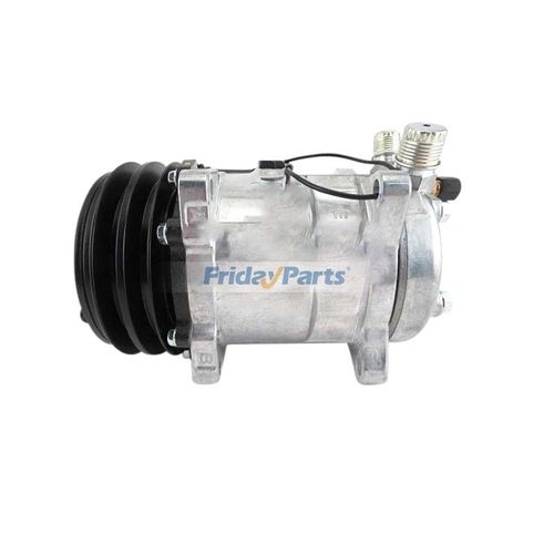 5129685 Compresseur de climatisation Sanden SD508 8390 5129685 pour New Holland ...