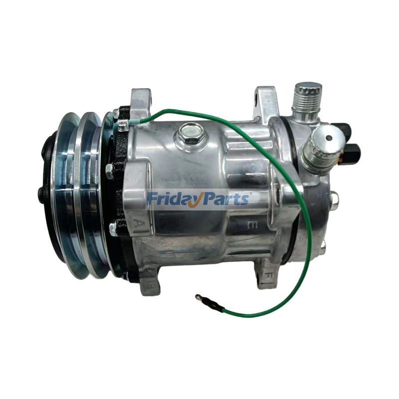 SD5H14HD 24V A/C Compressor A177564 for CASE Wheel Loader W14 W14B W14C W14FL W14H W36