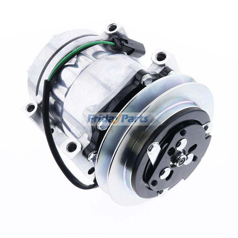 SD7H13 A/C Compressor 4674027 for Hitachi Excavator ZX60USB-3 ZX60USB-3F ZX60USBNA-3 ZX65USB-3F