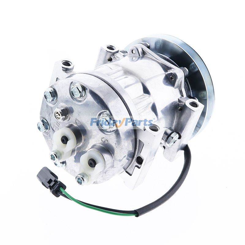 SD7H13 A/C Compressor 4674027 for Hitachi Excavator ZX60USB-3 ZX60USB-3F ZX60USBNA-3 ZX65USB-3F