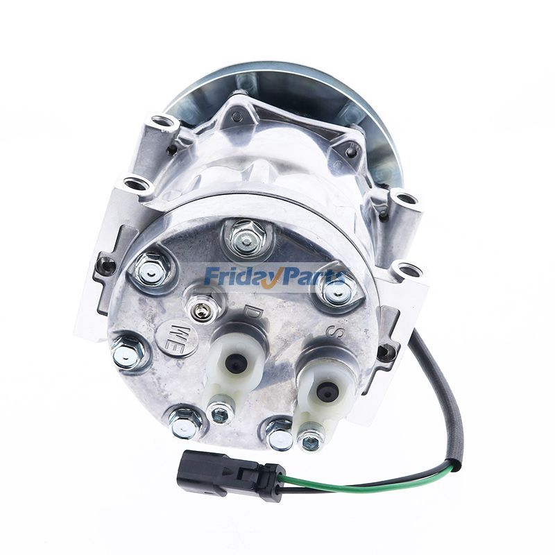 SD7H13 A/C Compressor 4674027 for Hitachi Excavator ZX60USB-3 ZX60USB-3F ZX60USBNA-3 ZX65USB-3F