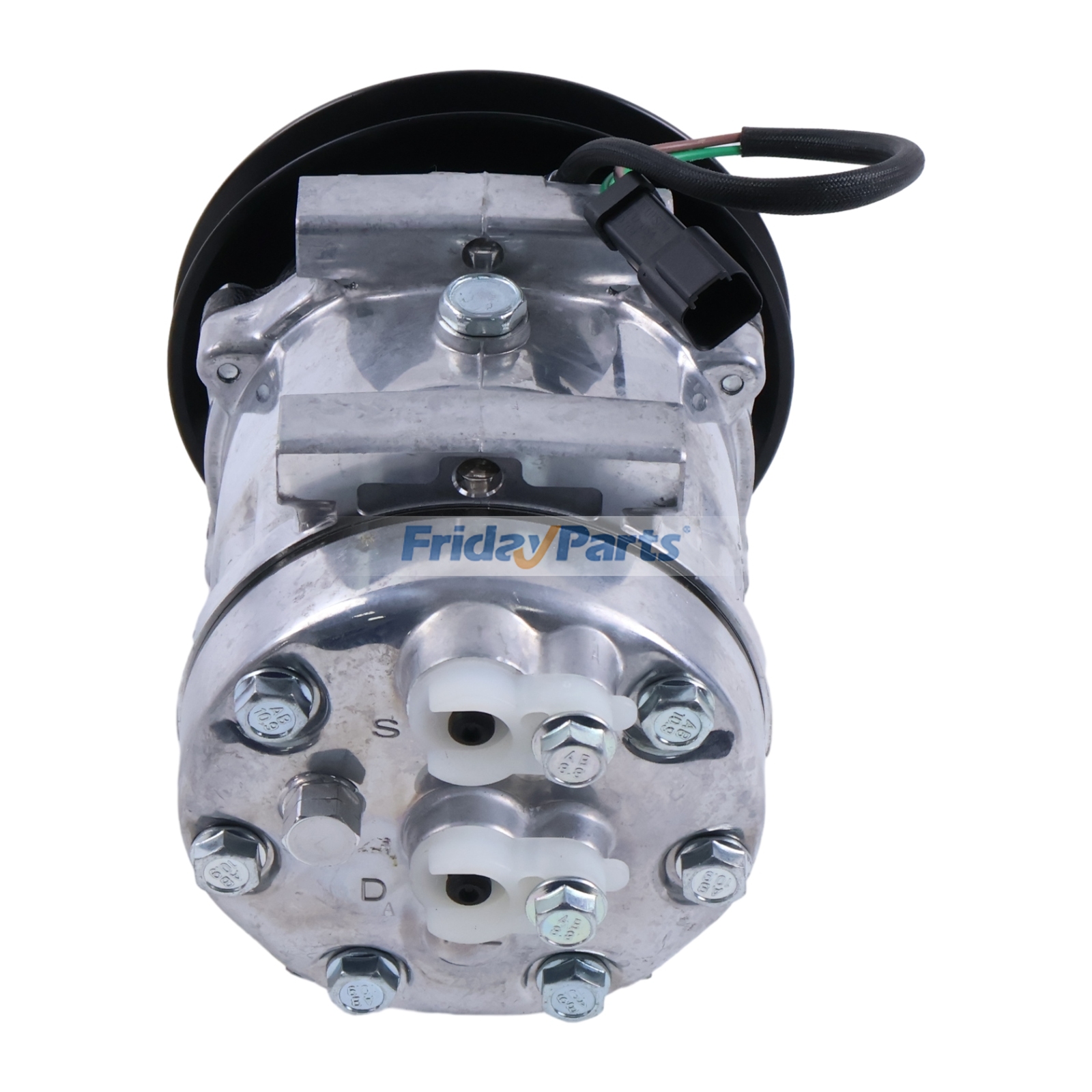 Compresor de aire acondicionado SD7H13 KHR3241 KHR3197 para Kobelco SK200LC SK210LC SK480LC Link-Belt 130LX 210LX 330LX 3400 460LX 210X3 para Excavadora