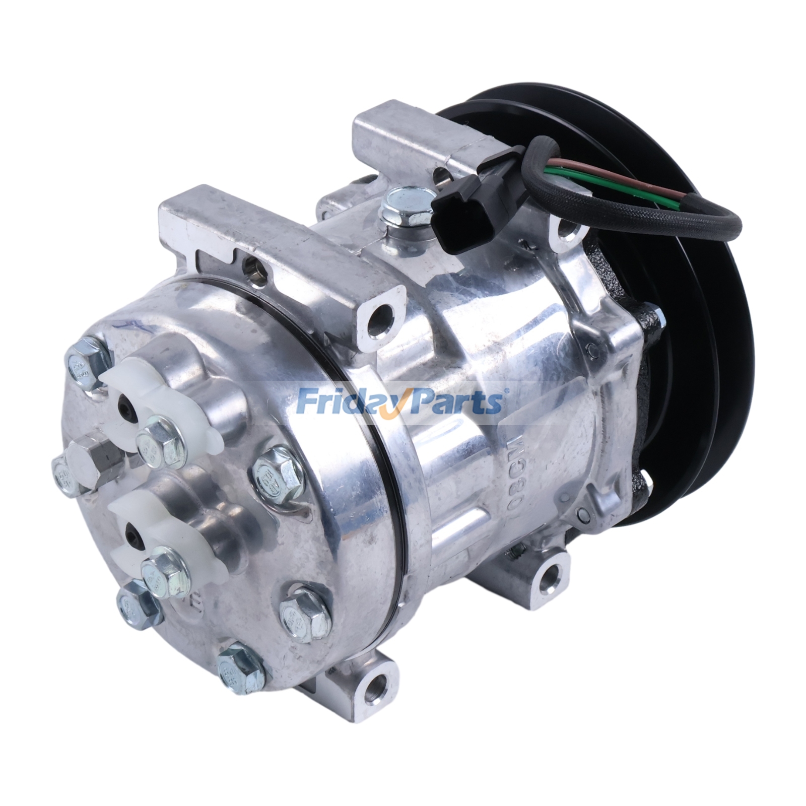 Compressor de ar condicionado SD7H13 KHR3197 para escavadeiras New Holland E805 CASE CX130B CX160B CX210B CX240B CX290B CX330 CX350 CX460 CX700 CX80 CX800