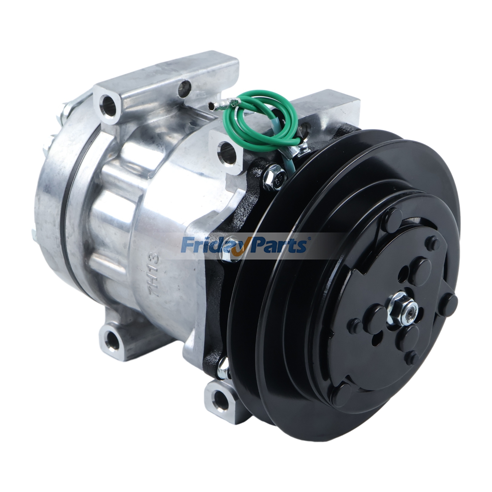 SD7H13 A/C Compressor 4674027 for Hitachi Excavator ZX60USB-3 ZX60USB-3F ZX60USBNA-3 ZX65USB-3F