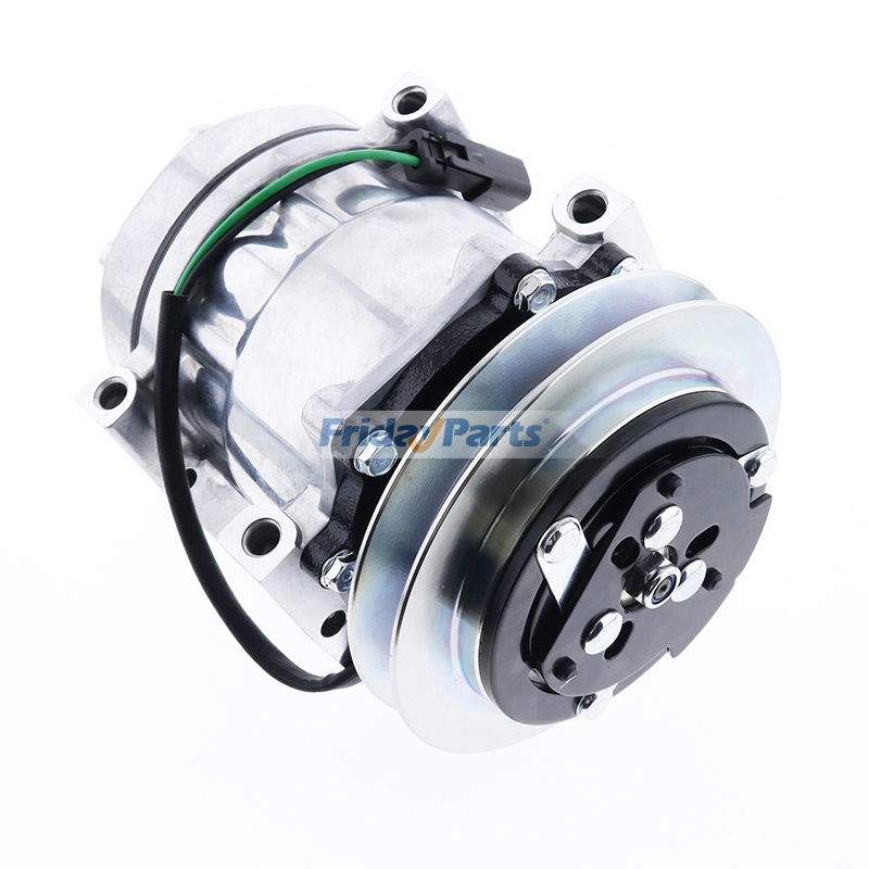 SD7H13 A/C Compressor 47759181 for CASE Crawler Excavator CX130D CX160D CX180D CX210D CX230D CX240D CX250D CX300D