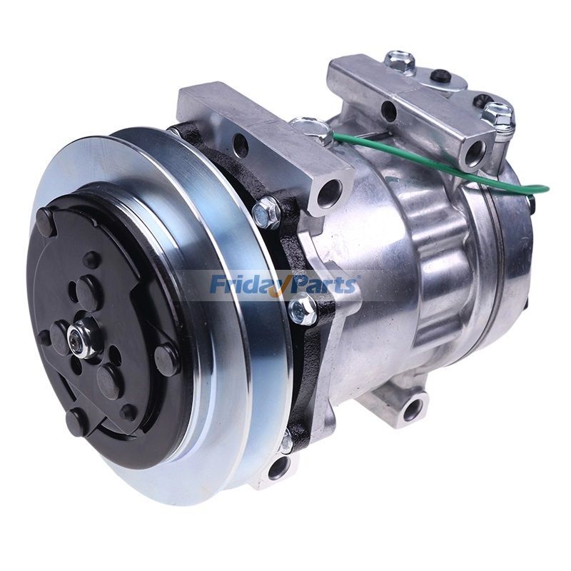 SD7H13 A/C Compressor 47759181 for CASE Crawler Excavator CX130D CX160D CX180D CX210D CX230D CX240D CX250D CX300D