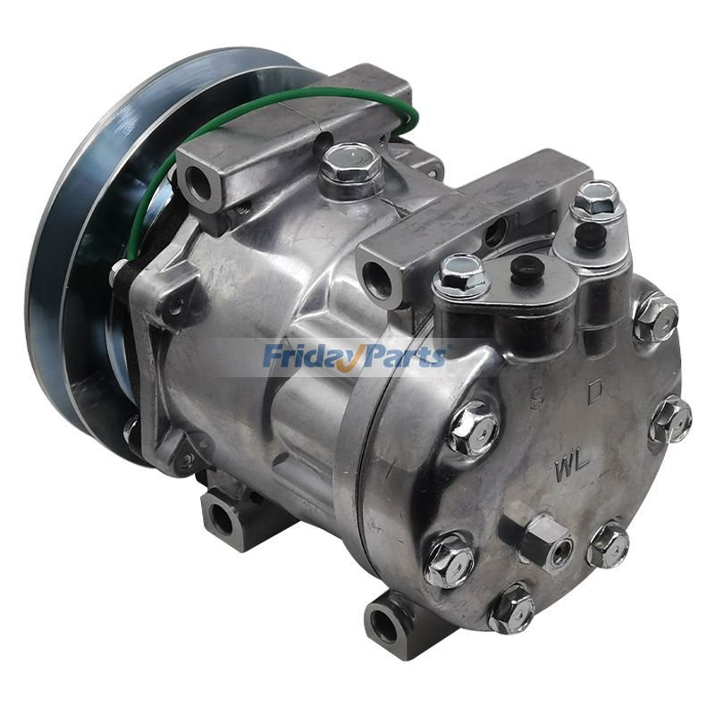 FridayParts 24V SD7H13 A/C Compressor SK130 SK250 SK330 SK235SR SK250LC