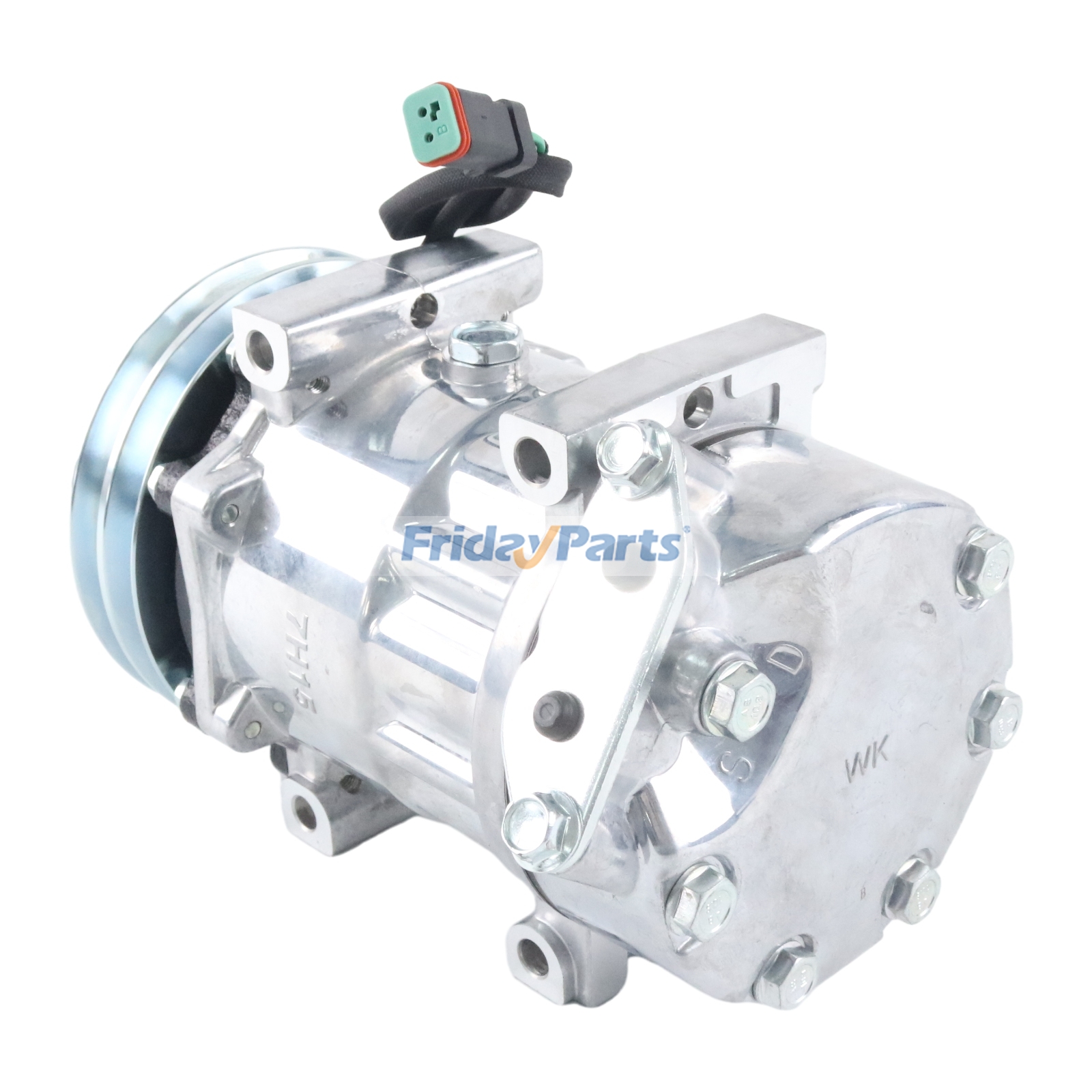 Compresor de aire acondicionado SD7H15 1376999 1888035 para camión Scania Serie 4 de FridayParts