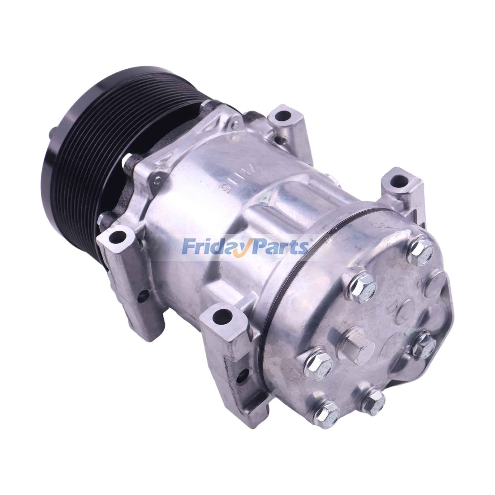 SD7H15 A/C Compressor compatible with Excavator