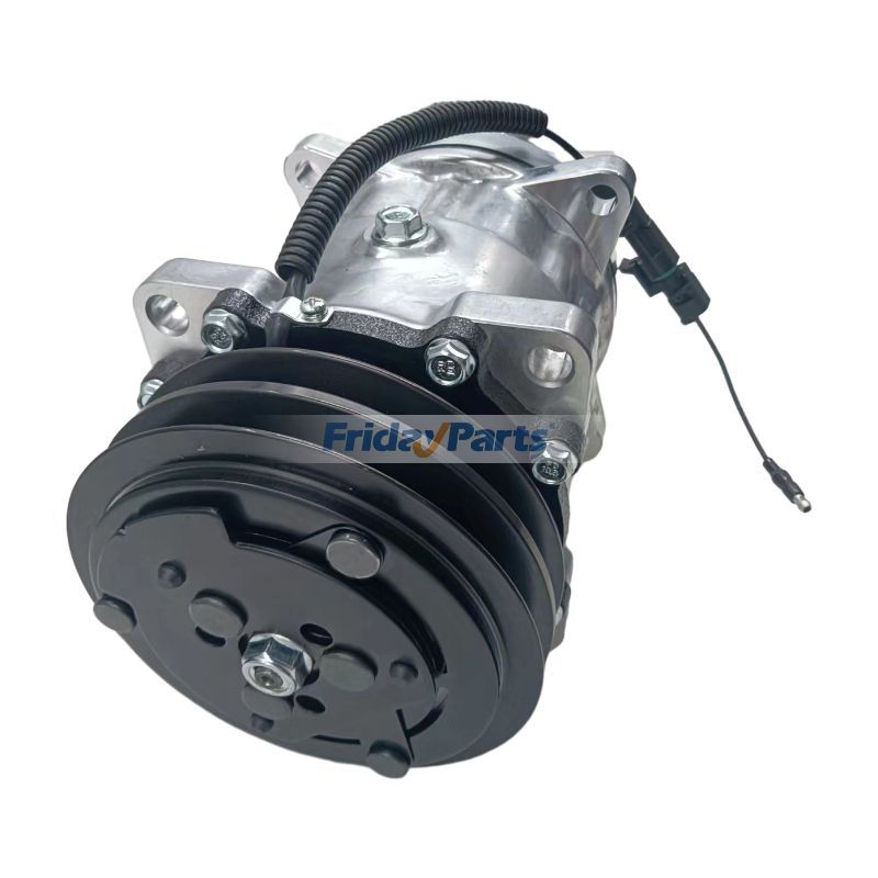 SD7H15 A/C Compressor 4709 for Ford New Holland FW20 TW5 TW15 TW25 TW35 7710 7740 7810 7910 8000 8210 8530 8630 8700 8730 8830 9030 9710