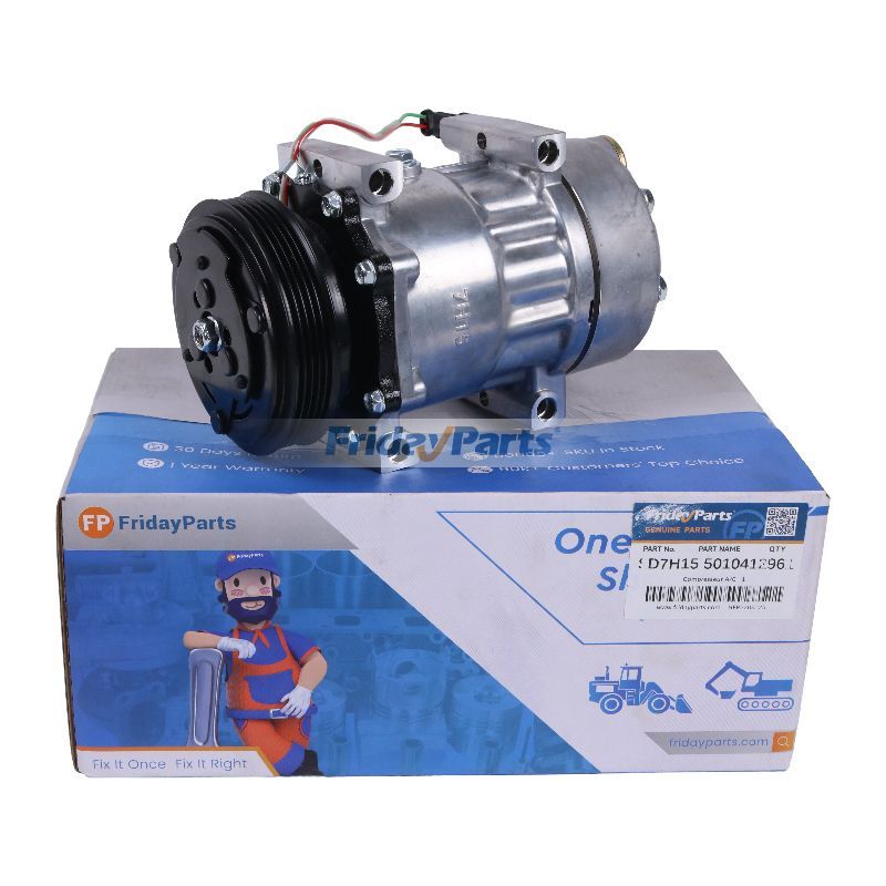 SD7H15 A/C Compressor 5010412961 5010483099 for Renault Truck Premium Distribution Route