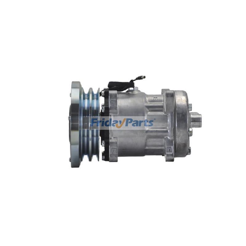 12V 2PK 132mm SD7H15 A/C Compressor 4617 9705764 for New Holland Tractor 9030V 9384 9884 9484 9280 9684 9880