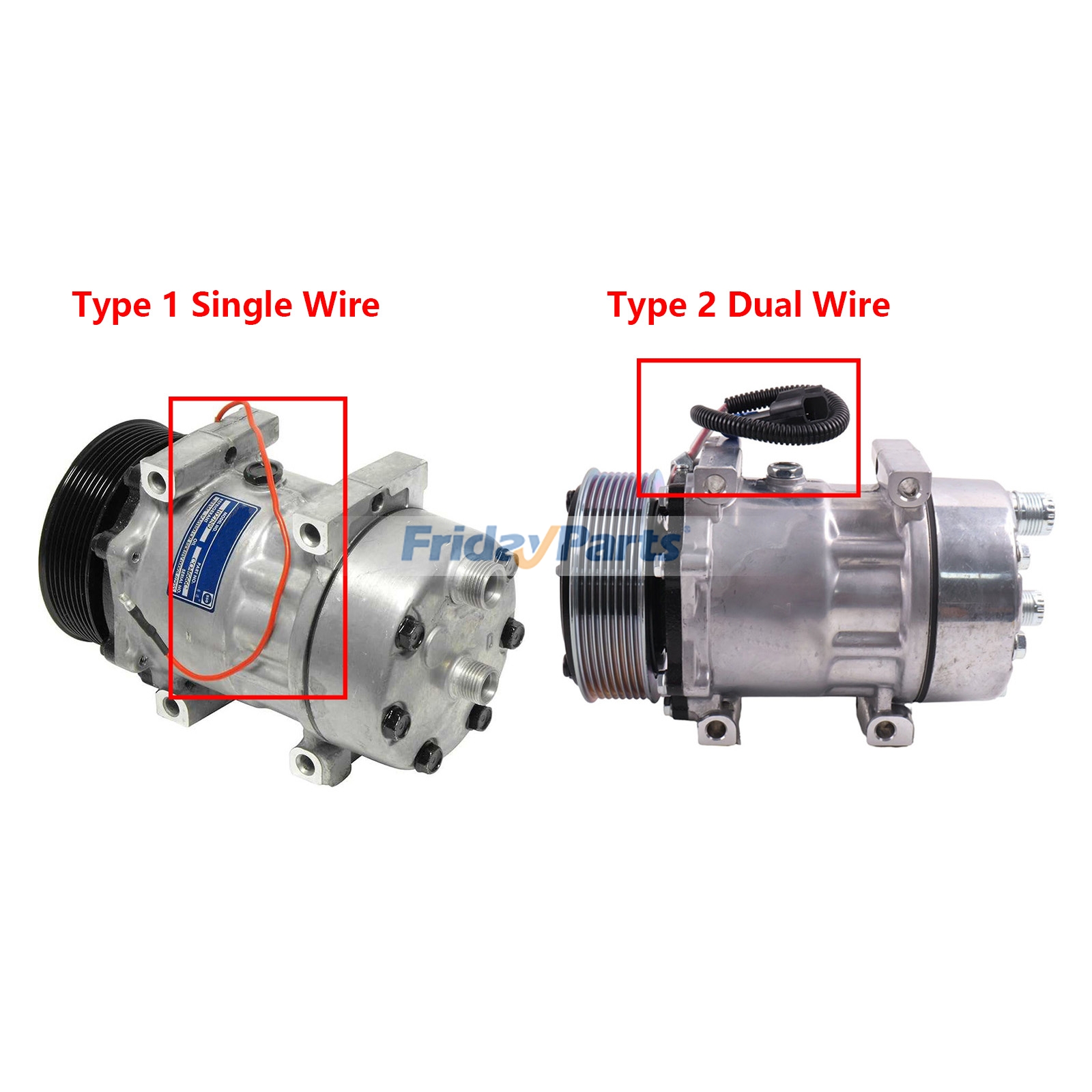 A/C Compressor for Truck