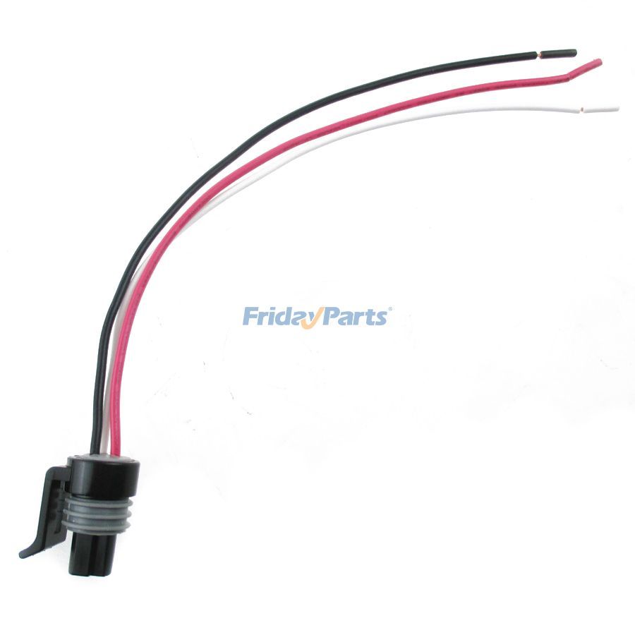 Para escavadeira Sany SY215-8 plugue de sensor de alta pressão de três fios