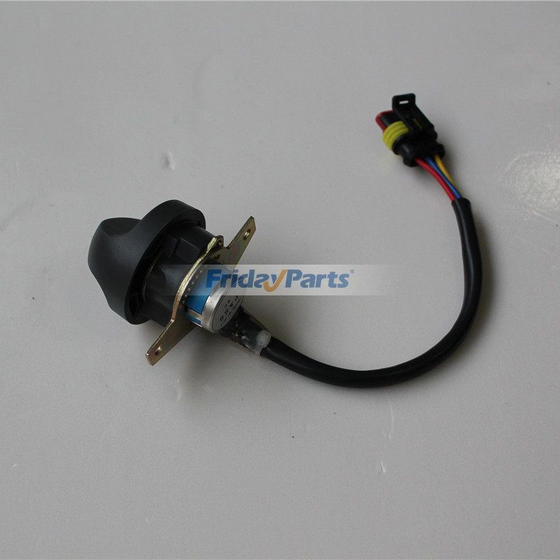 Para el interruptor de la perilla del acelerador de Sany