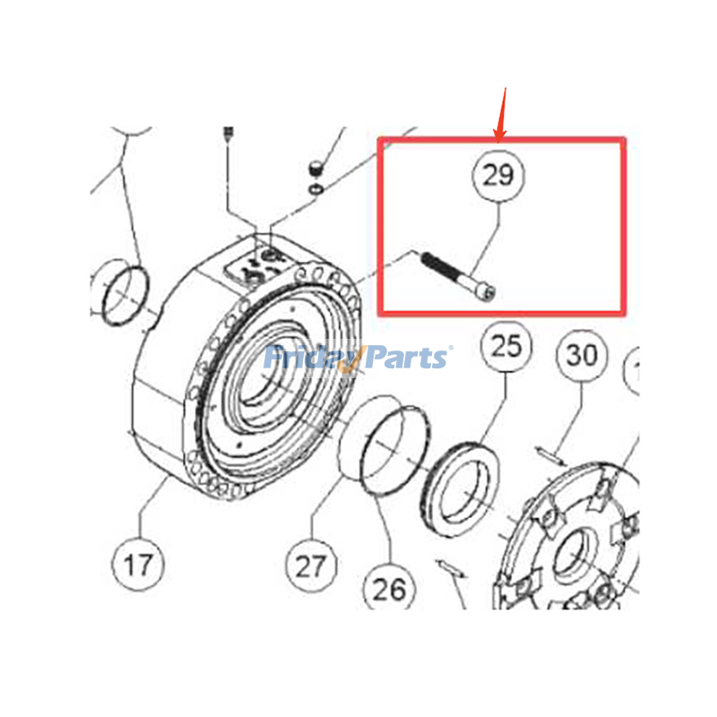 Screw for Aerial Work Platforms