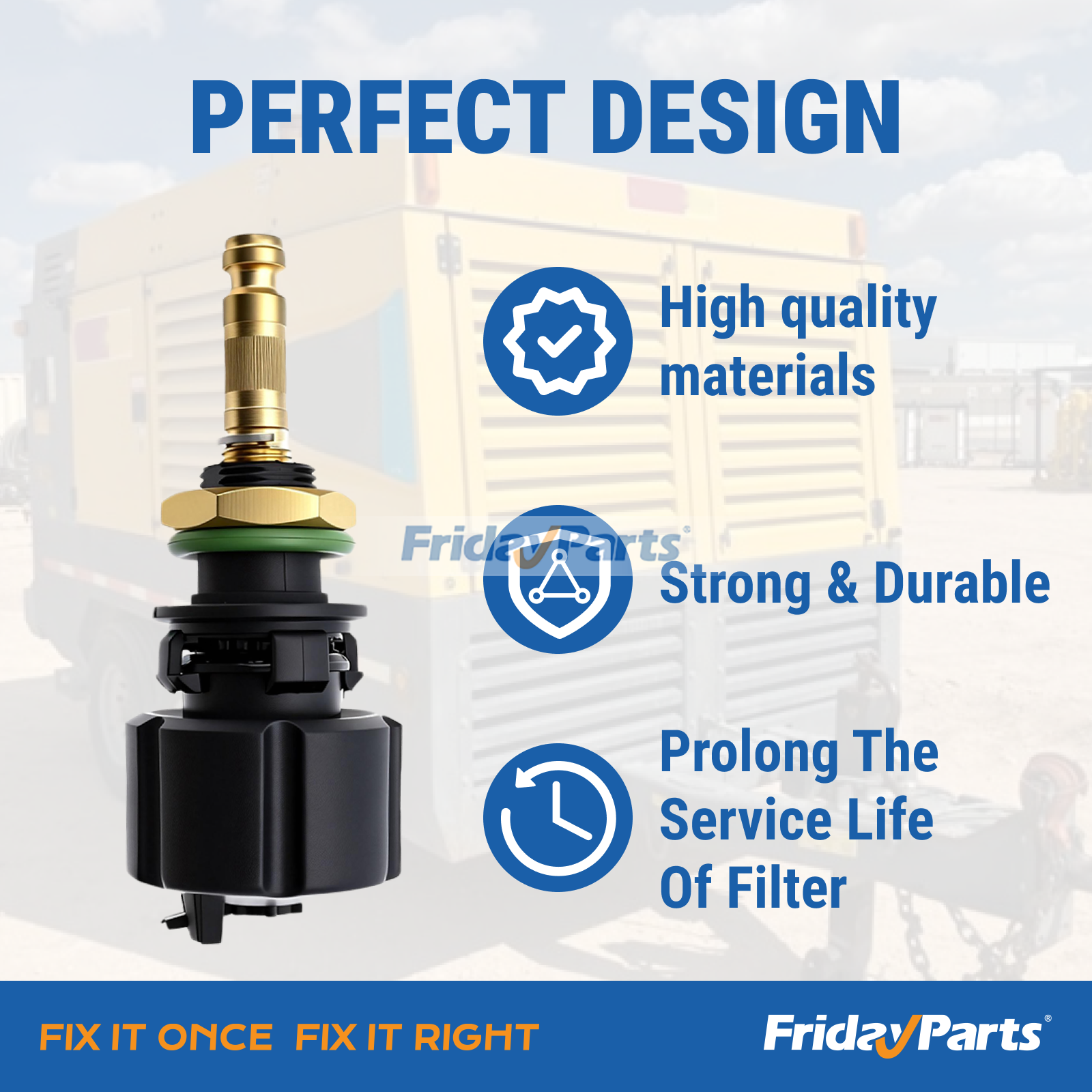 Schraubenluftkompressor, automatisches Ablassventil, Wasser-Kit 2901056300 für Atlas Copco Driven Compressor XRVS1000 XAS1800 XAS1150für Für Atlas Copco