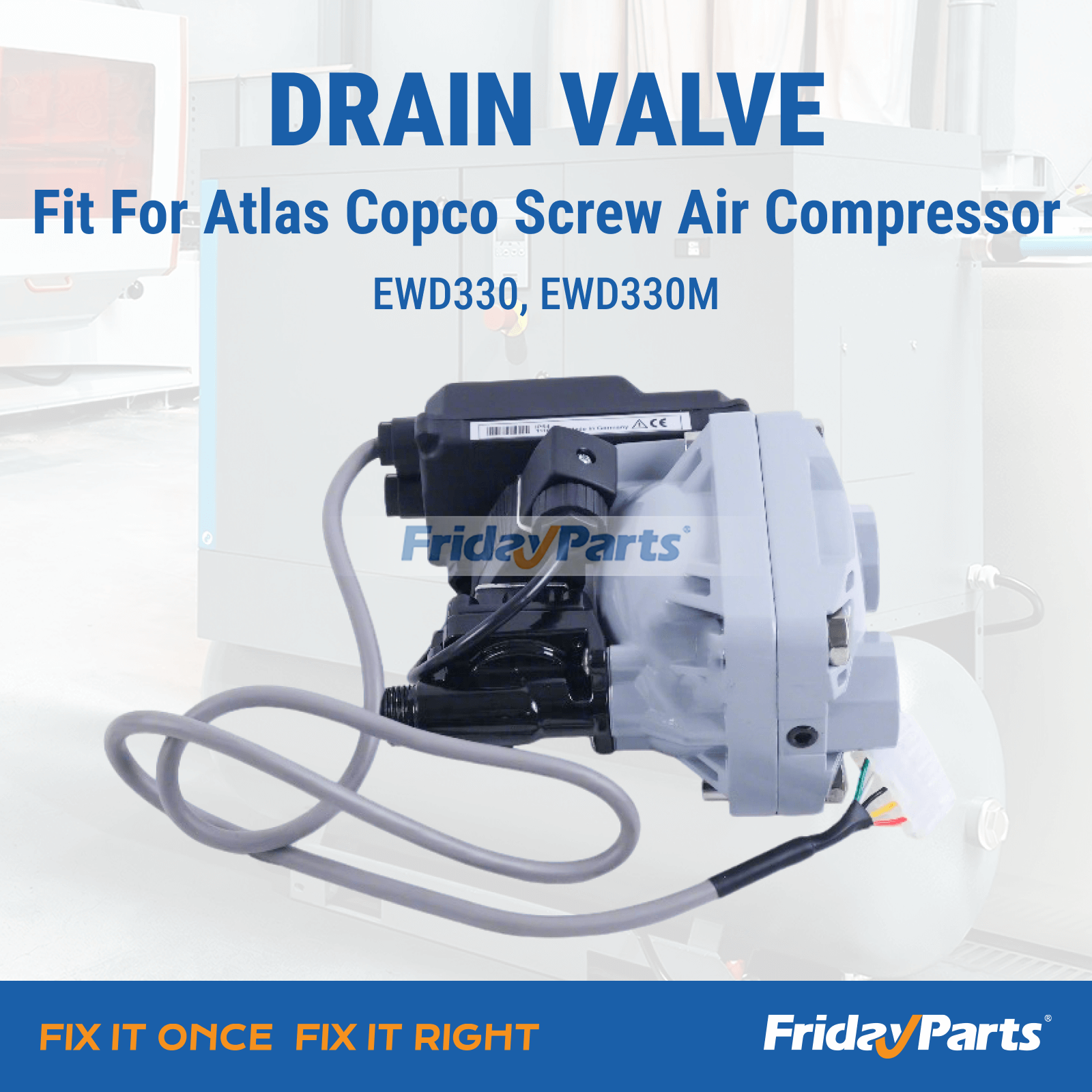 FridayParts Ablassventil verschrauben