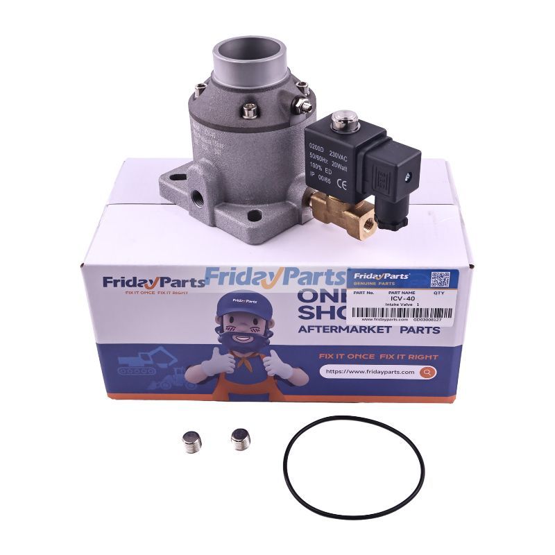 スクリューエアコンプレッサー吸気バルブ ICV-40