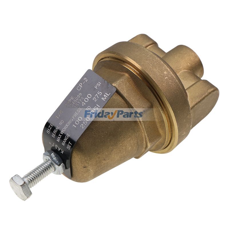 Régulateur de pression pour compresseur à vis 250 PSI 1/4" Entrée 045099 pour SullairpourPour Sullair