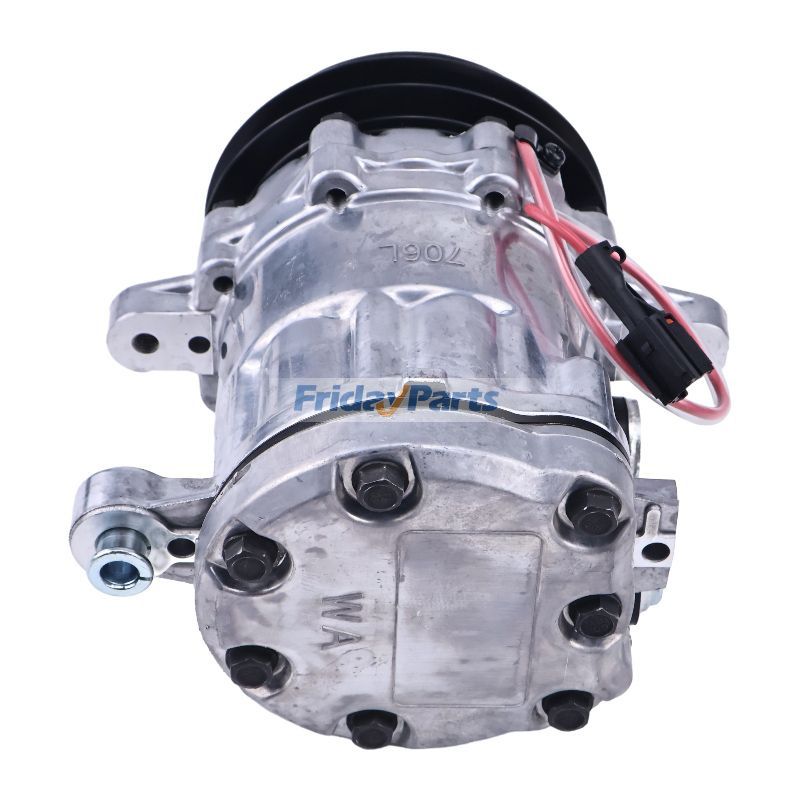 SD7B10 12 V Klimakompressor 172B11-18100 für Yanmar-Bagger VIO80 VIO82 VIO33 SV100-2B SV100-2A VIO80-1Afür Für YANMAR