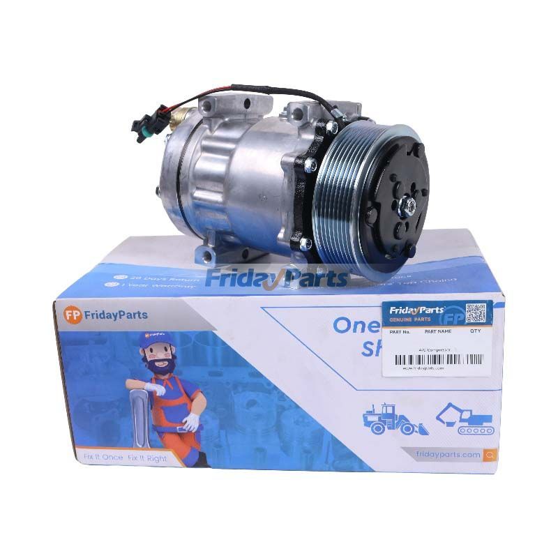 SD7H15E A/C Compressor 87363860 87649534 for CASE Windrower WDX2302 WDX1202 WDX1902 WD1203 WD1903 WD2303