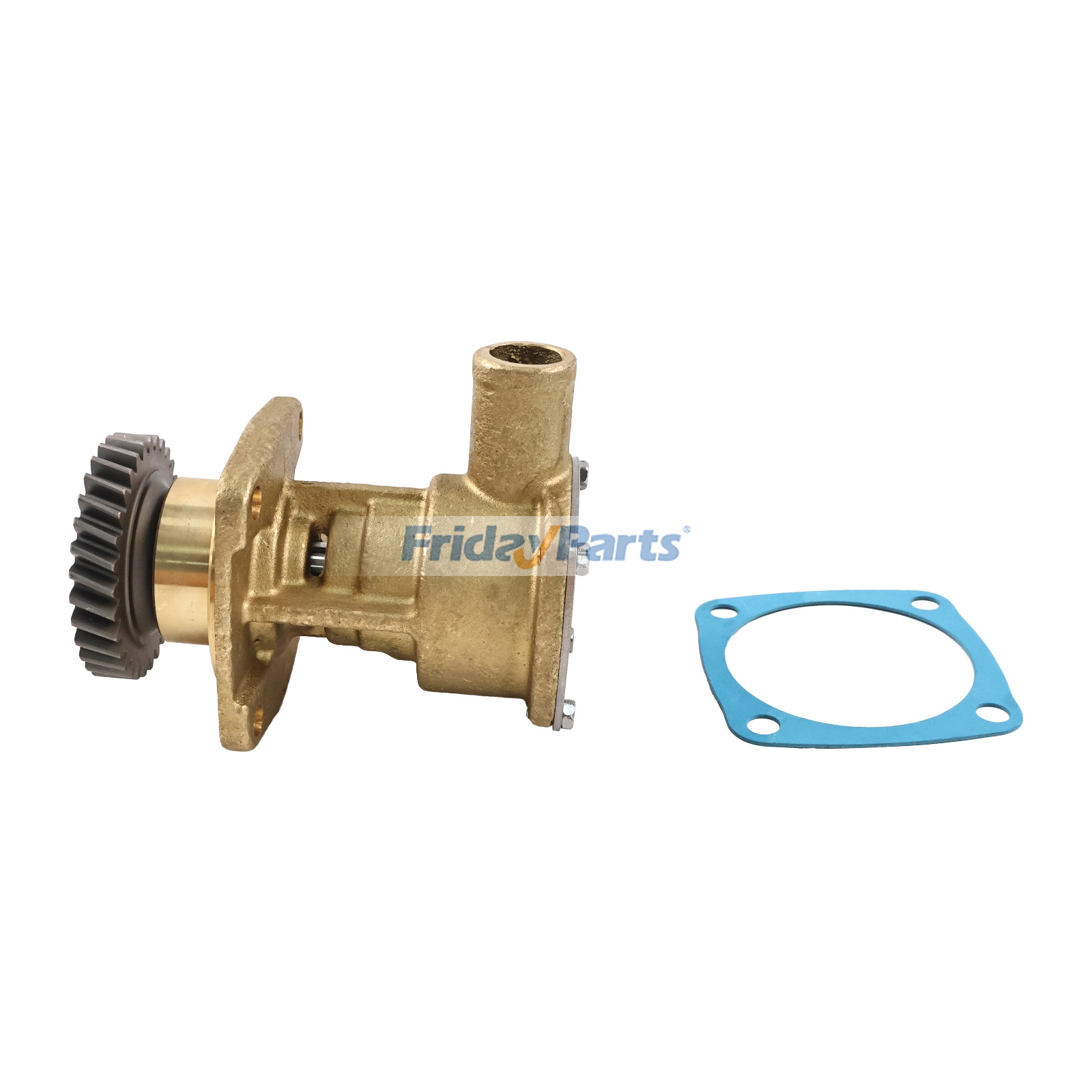 Bomba de refrigeración por agua de mar 129271-42502 para motores Yanmar 3JH40, 3JH4E, 3JH5AE, 3JH5E, 4JH110, 4JH45, 4JH4AE, 4JH4E, 4JH57, 4JH5E y 4JH80 